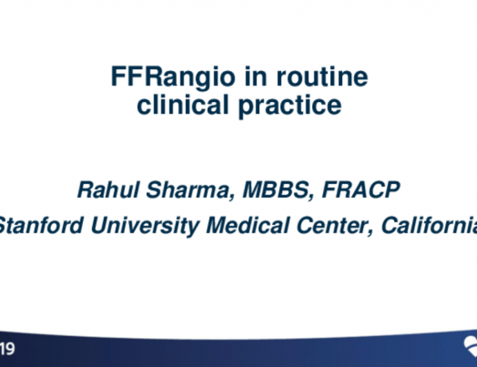FFRangio in Routine Clinical Practice – US Experience of First 500 Cases