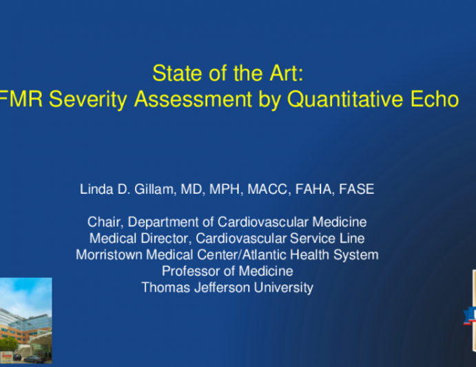 State of the Art: FMR Severity Assessment by Quantitative Echo