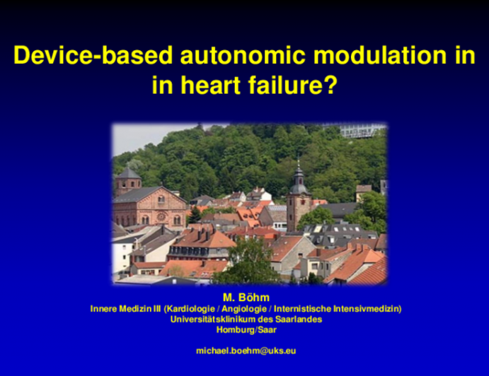 Device-Based Autonomic Modulation in Heart Failure
