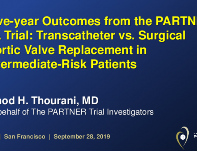 PARTNER 2A: 5-Year Outcomes From A Randomized Trial Of Transcatheter Vs ...