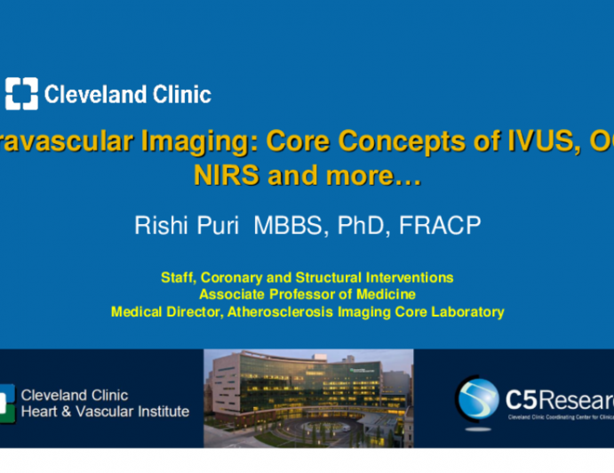 Intravascular Imaging: Core Concepts of IVUS, OCT, NIRS, and More