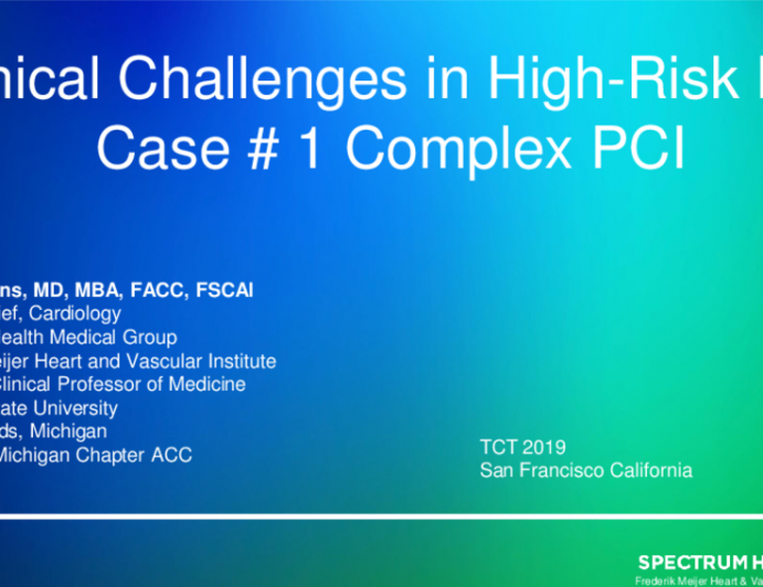 Case #1: Complex PCI