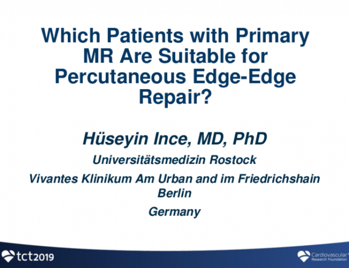 Which Patients With Primary MR Are Suitable for Percutaneous Edge-to-Edge Repair?