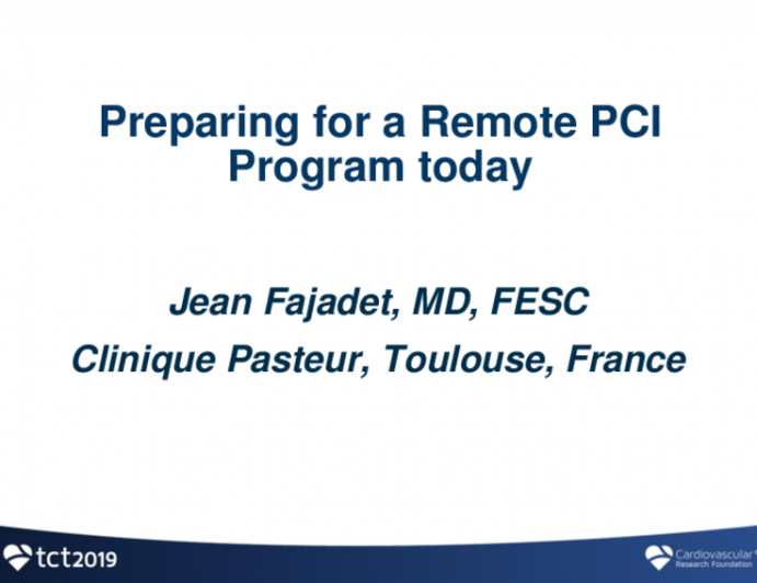 Preparing for a Remote PCI Program Today