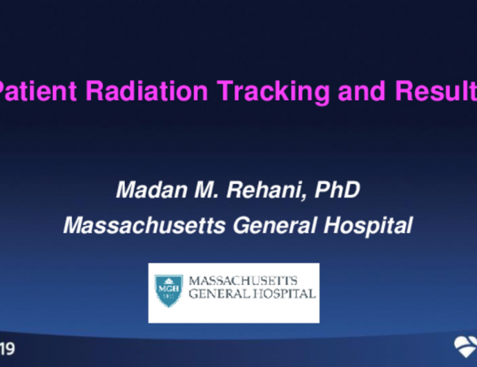 Patient Radiation Tracking and Results