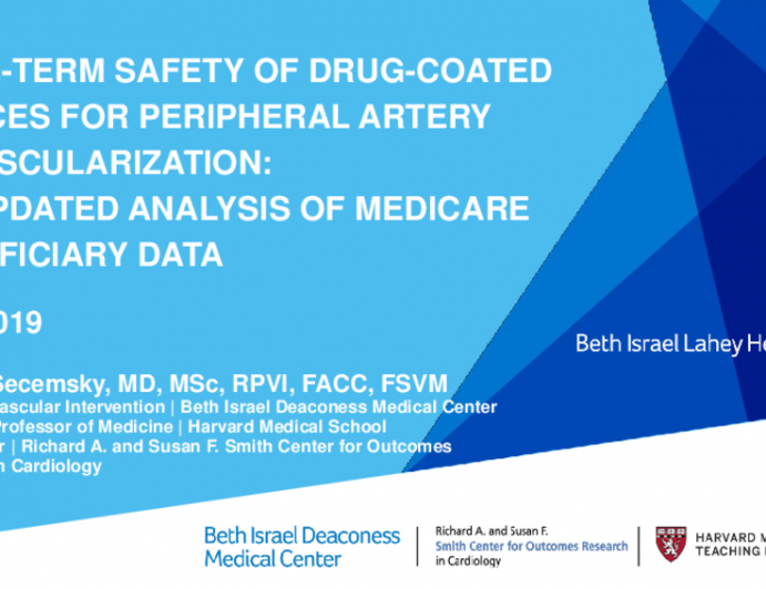 Long-Term Safety of Drug-Coated Devices for Femoropopliteal Artery Revascularization: Updated Analysis of Medicare Beneficiary Data