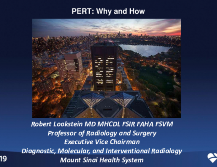 PERT: Why and How