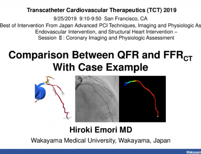 Comparison Between QFR and FFRCT With Case Examples