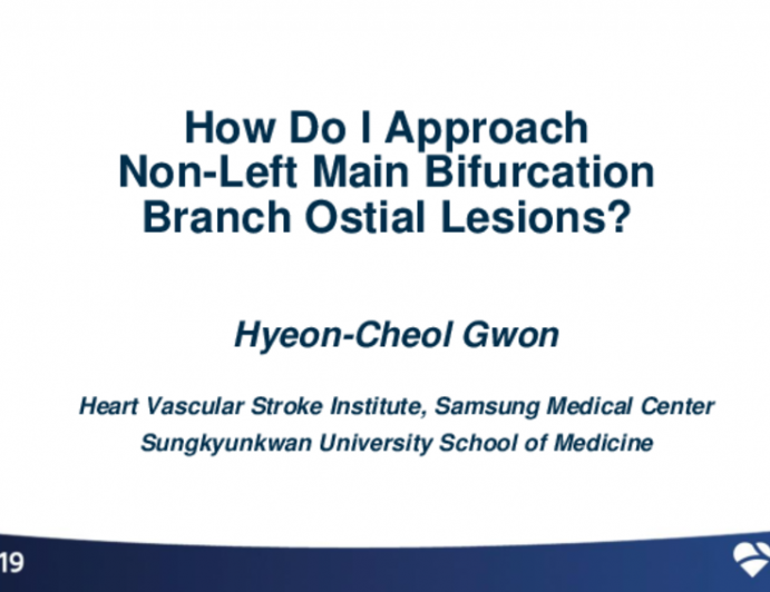 How Do I Approach Non-Left Main Bifurcation Branch Ostial Lesions?