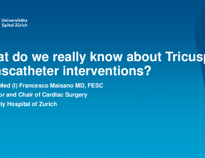 What Do We Really Know About Transcatheter Tricuspid Intervention?