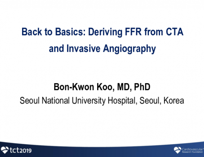 Back to Basics: Deriving FFR From CTA and Invasive Angiography