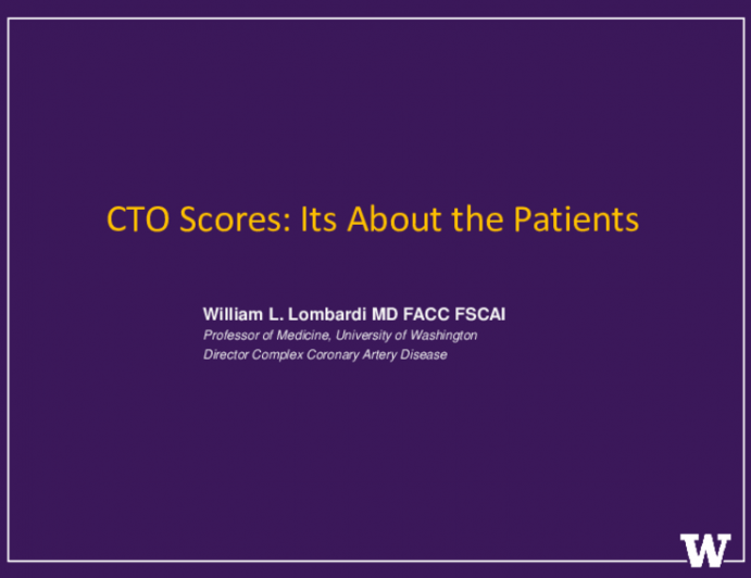 Debate 1: Are CTO Scores Useful? - No, They Are Not: It’s All About the Operator