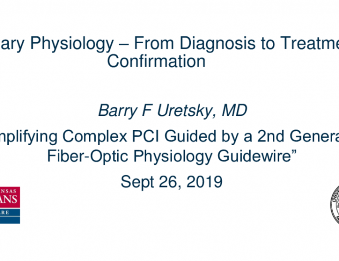 Coronary Physiology: From Diagnosis to Treatment Confirmation