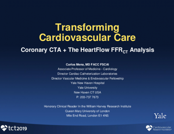 Overview of the HeartFlow Analysis