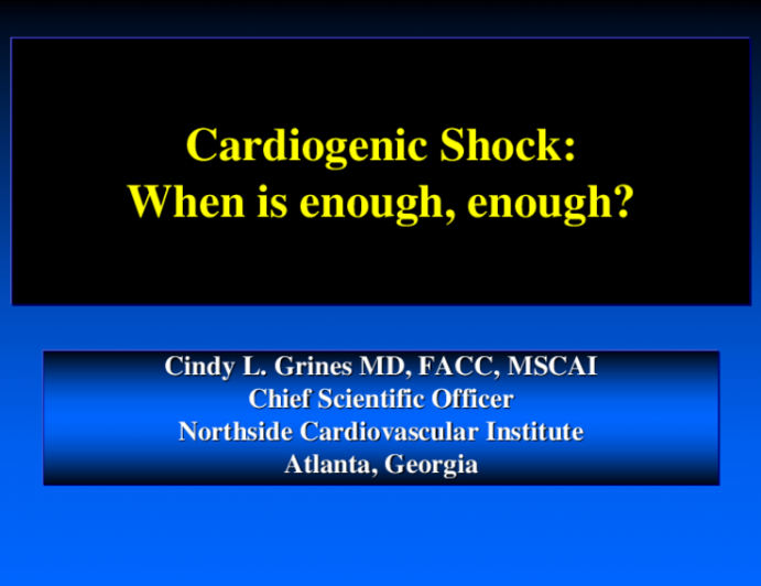 Defining Futility in Cardiogenic Shock: When to Say “Enough”?