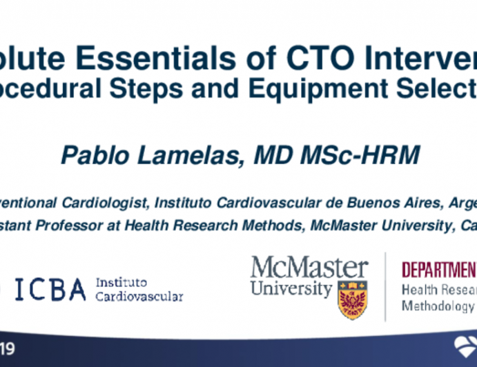 Absolute Essentials of CTO Intervention: Procedural Steps and Equipment Selection
