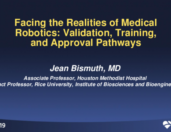 Facing the Realities of Medical Robotics: Validation, Training, and Approval Pathways
