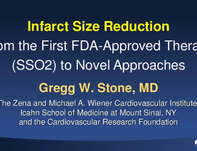 Infarct Size Reduction: From the First FDA-Approved Therapy (SSO2) to Novel Approaches