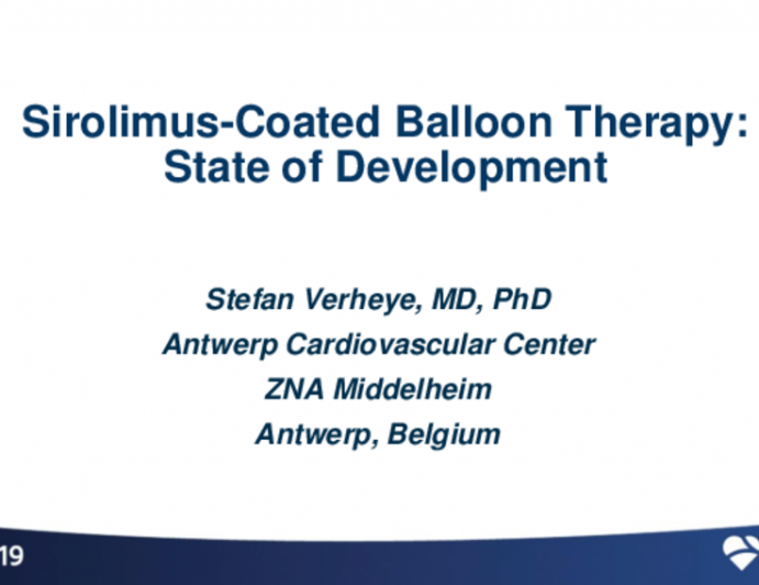 Sirolimus-Coated Balloon Therapy: State of Development