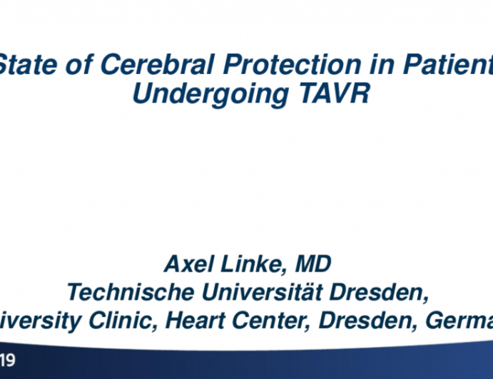 State of Cerebral Protection in Patients Undergoing TAVR