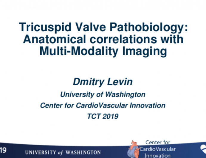 Tricuspid Valve Pathobiology: Anatomical Correlations With Multi-Modality Imaging