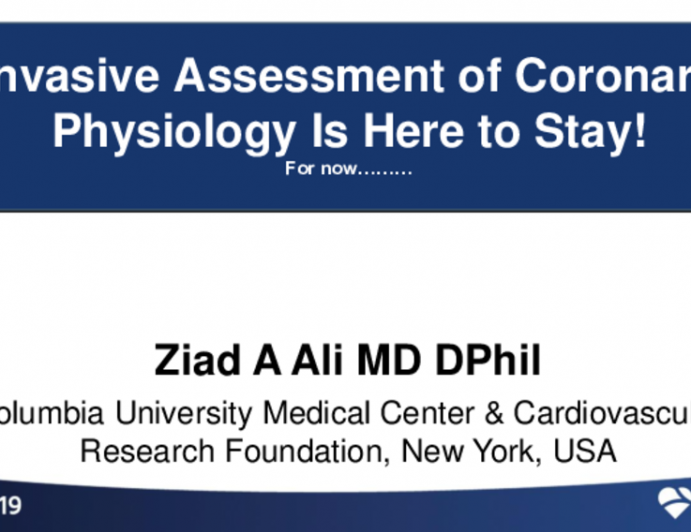 Debating Wireless Physiology: Invasive Assessment of Coronary Physiology Is Here to Stay!