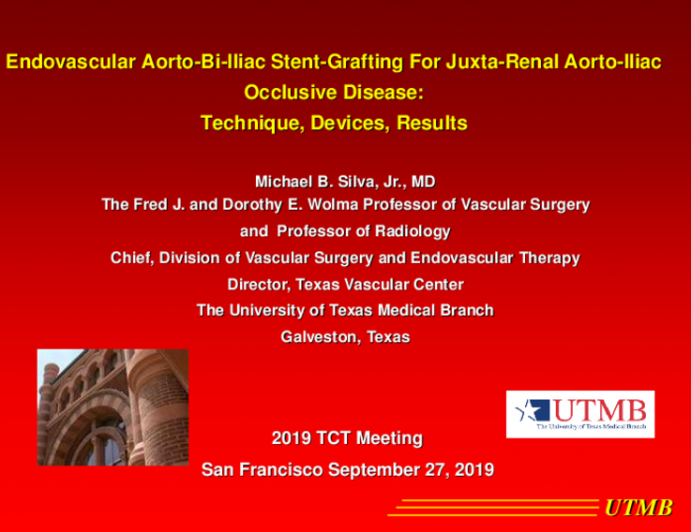 Endovascular Aortobiiliac Stent Grafting for Juxtarenal Aortoiliac Disease: Technique, Devices, and Results
