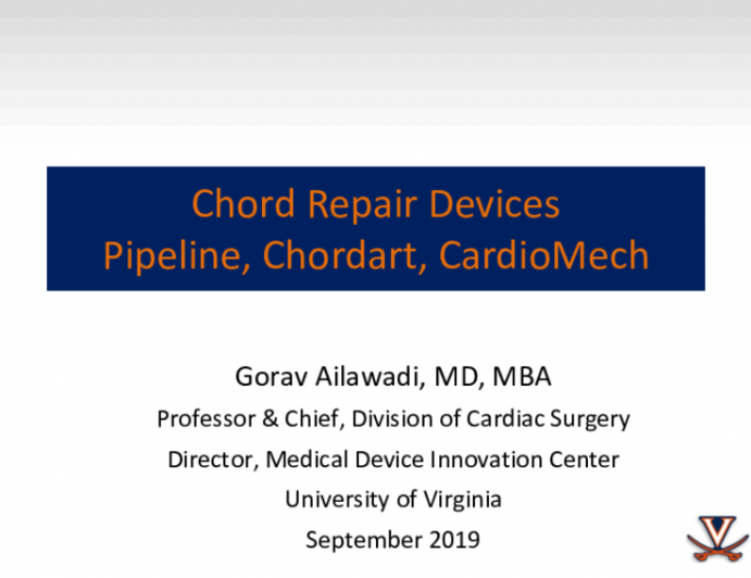 Chordal Replacement (Transseptal): Pipeline, Chordart, and CardioMech — Device Description, Results, and Ongoing Studies
