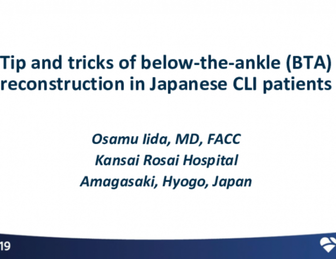 CTO Crossing 5: Case Examples of Below-the-Ankle Access and Pedal Loop Reconstruction
