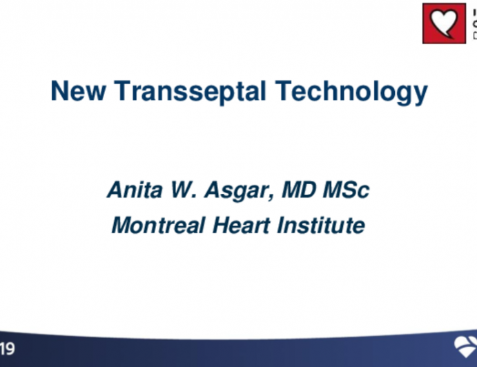 New Transseptal Technology