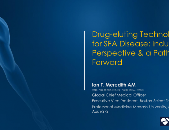 Drug-Eluting Technologies for SFA Disease: Industry’s Perspective and a Pathway Forward
