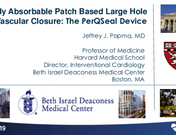 Novel Large-Hole Access Closure Devices - Large-Hole Transfemoral Closure I: The PerQseal Device