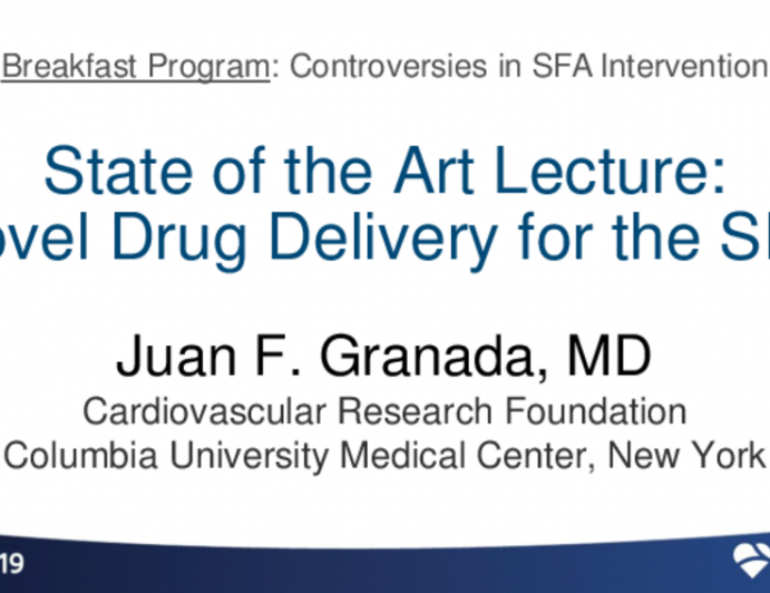 State of the Art Lecture: Novel Drug Delivery Technologies for the SFA