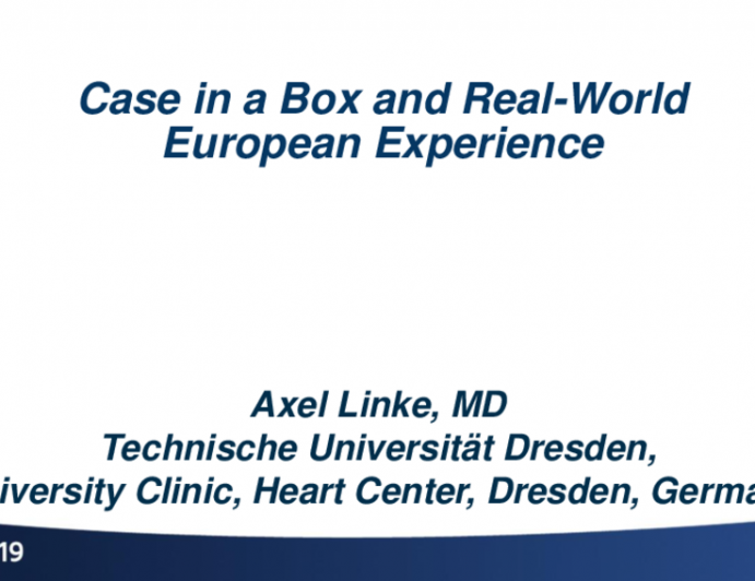 Case In a Box and EU Real-World Experience