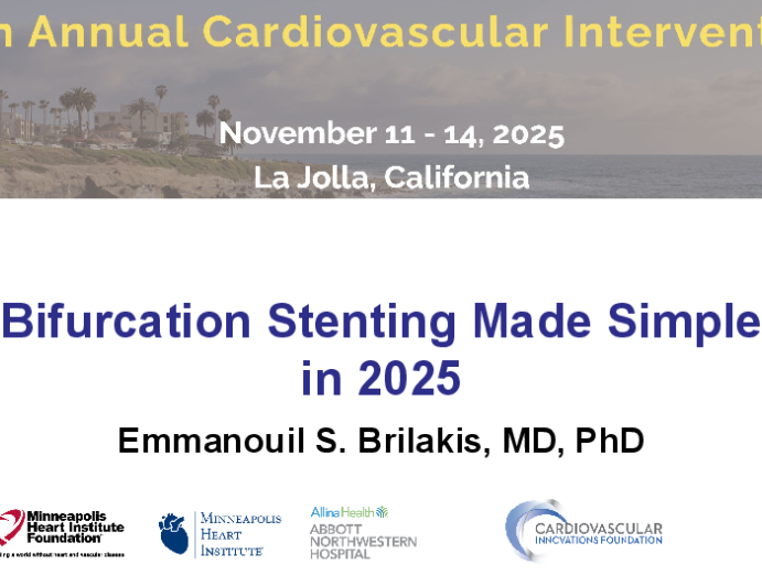 Bifurcation Stenting Made Simple in 2025