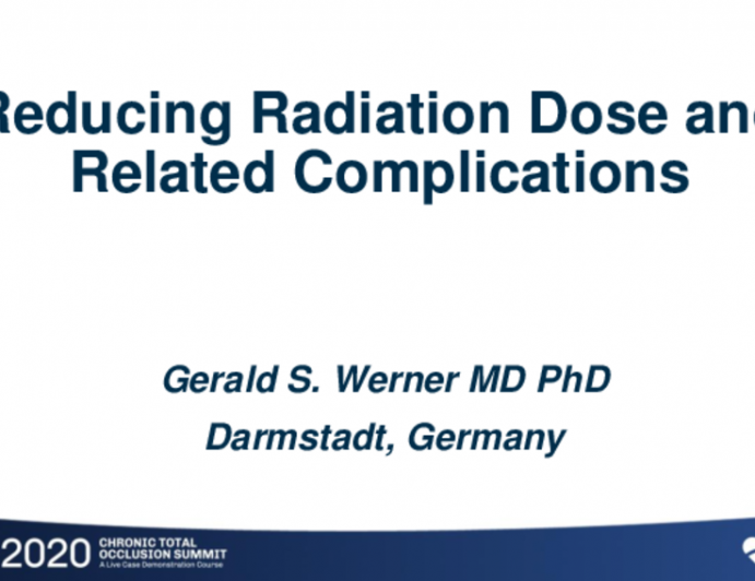 Reducing Radiation Dose and Related Complications