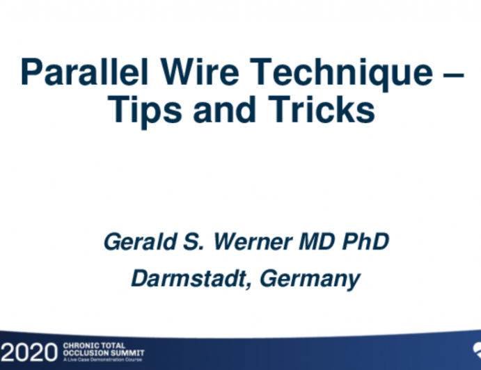 Parallel Wire Technique: Tips and Tricks