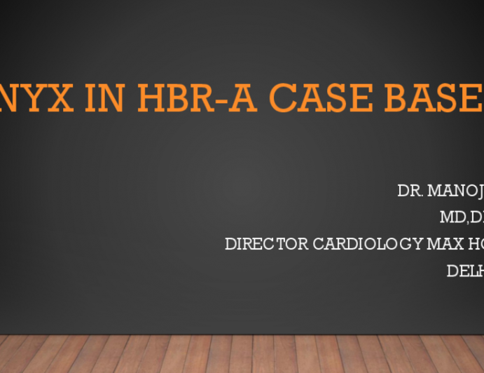 Onyx in hbr-a case based