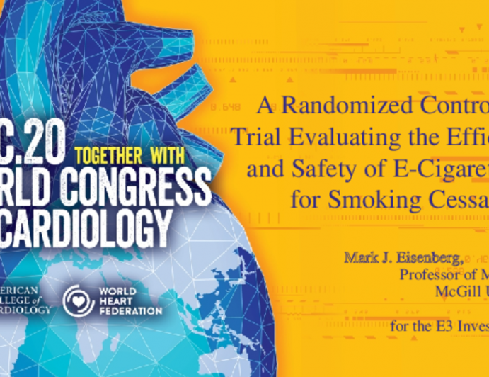 A Randomized Controlled Trial Evaluating the Efficacy and Safety of E-Cigarettes for Smoking Cessation
