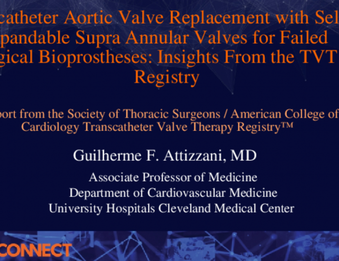 Transcatheter Aortic Valve Replacement with Self-Expandable Supra Annular Valves for Failed Surgical Bioprostheses: Insights From the TVT Registry 