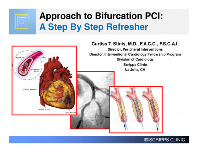Approach to Bifurcation PCI: A Step By Step Refresher