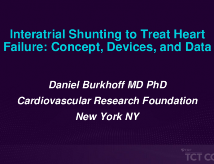 Interatrial Shunting to Treat Heart Failure: Concept, Devices, and Data