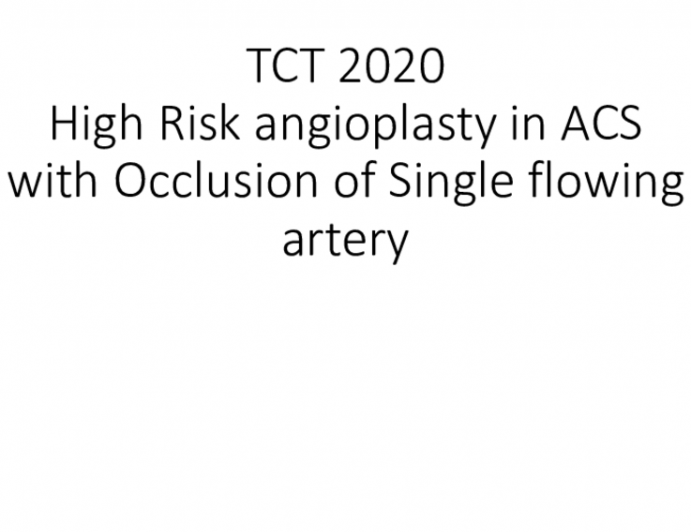TCT 642: Left Main Bifurcation Stenting-Turned Into a Nightmare