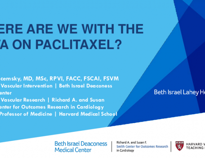 Where Are We With the Data on Paclitaxel?