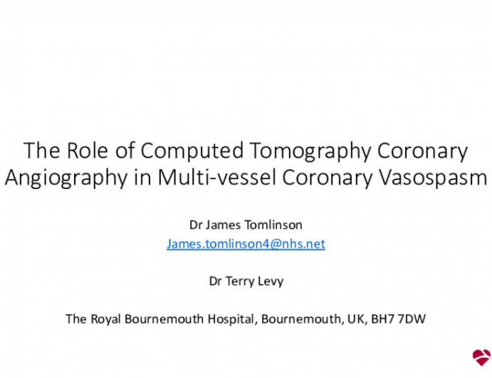 TCT 582: To Coronary Atheroma or Not? The Role of Computed Tomography – Coronary Angiography in the Differential of Coronary Artery Lesions.