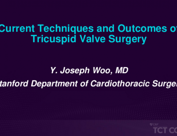 Current Techniques and Outcomes of Tricuspid Valve Surgery