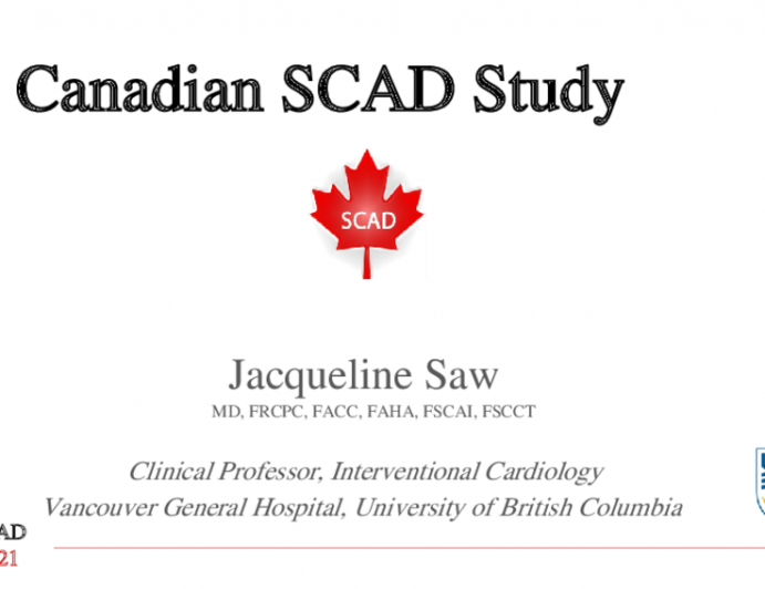 Canadian SCAD Study