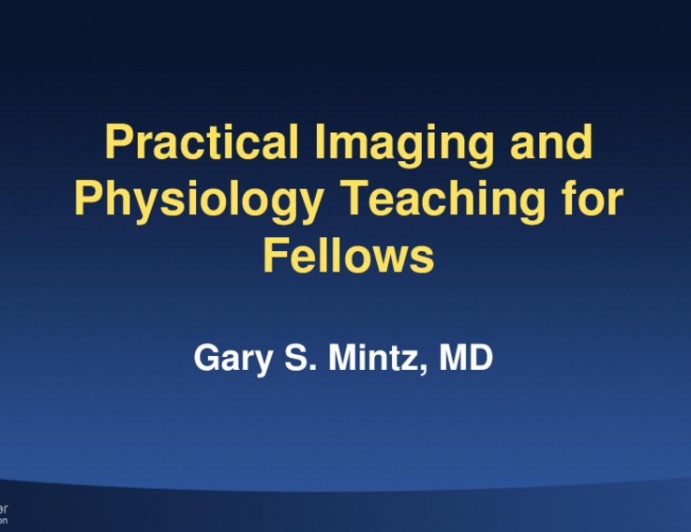 Practical Imaging and Physiology Teaching for Fellows