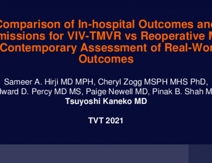 Propensity Score-Weighted Comparison of 30-day Outcomes for Transcatheter Mitral Valve Replacement Versus Repeat Surgical Mitral Valve Replacement – A Contemporary Assessment of Real-World Outcomes