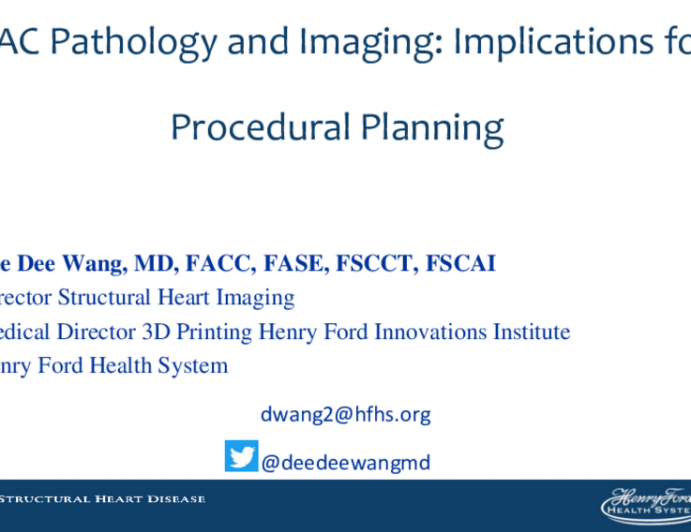 MAC Pathology and Imaging: Implications for Procedural Planning